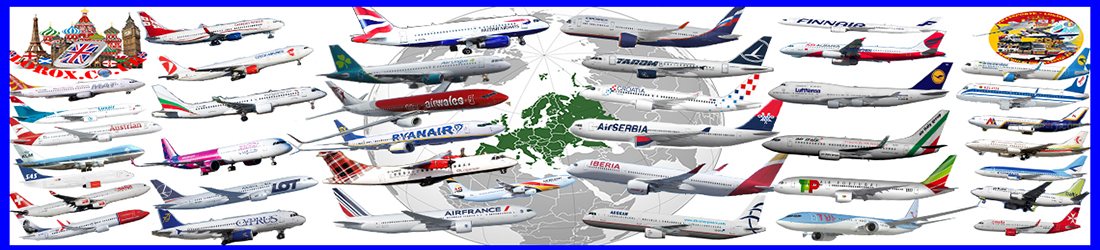 Aviation Industry Europe - Travel & Transport 8 Demographic Continents (including Russian Federation) - Airline Travel & Aviation Business Europe - Elitentourage.com